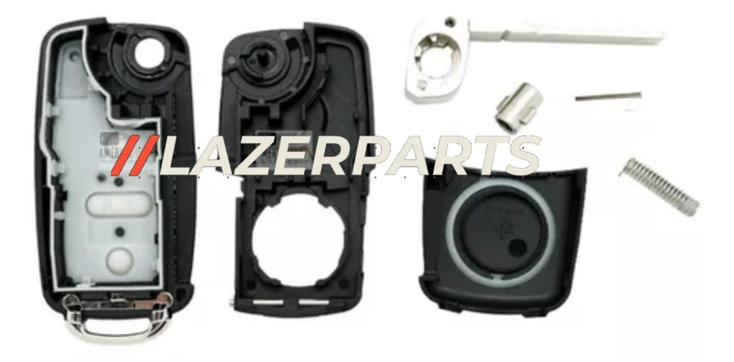 Carcaza Original de Llave Tipo Navaja 3 Botones para Volkswagen Tiguan